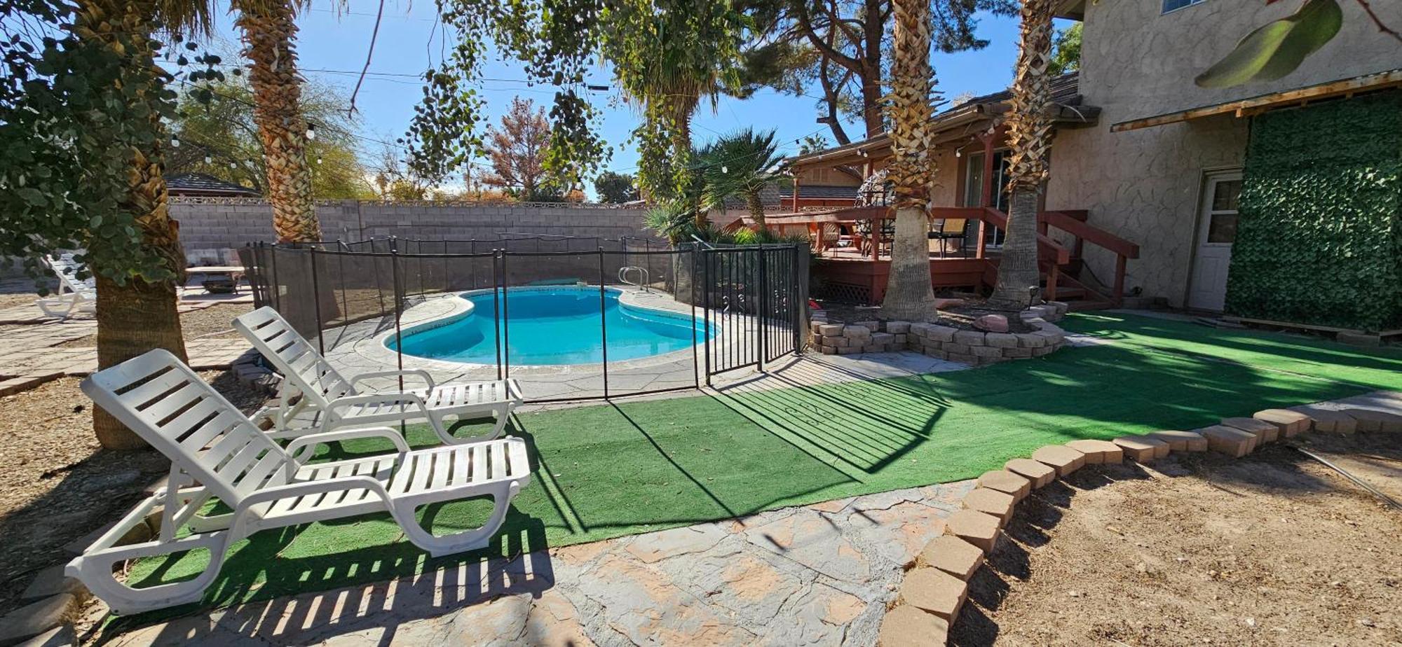 Rustic Warm Fireplace 5 Room Sleeps 16 Las Vegas Exterior photo